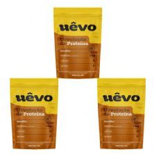 Kit 3X Proteina de Ovo em P� - 1000g Refil Banofee - U�vo