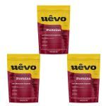 Kit 3X Prote�na U�vo -1000g Refil Caf� Mocaccino - U�vo