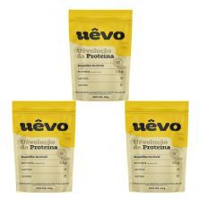 Kit 3X Prote�na U�vo - 420g Refil Baunilha - U�vo