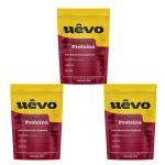 Kit 3X Prote�na U�vo - 420g Refil Caf� Mocaccino - U�vo