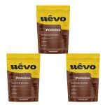 Kit 3X Prote�na U�vo - 420g Refil Chocolate - U�vo
