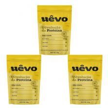 Kit 3X Prote�na U�vo - 420g Refil Pina Colada - U�vo
