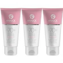 Kit 3X Protetor Solar Facial Clareador - 60g FPS 70 - Anasol