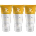 Kit 3X Protetor Solar Facial Toque Seco - 60g FPS 35 - Anasol