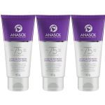 Kit 3X Protetor Solar Facial Toque Seco - 60g FPS 75 - Anasol