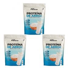 Kit 3X Prot�na de Arroz - 900g Natural - NewNutrition