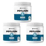 Kit 3X Psyllium - 216g Sem Sabor- NewNutrition