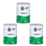 Kit 3X Psyllium em P� - 300g Sabor Natural - Ocean Drop