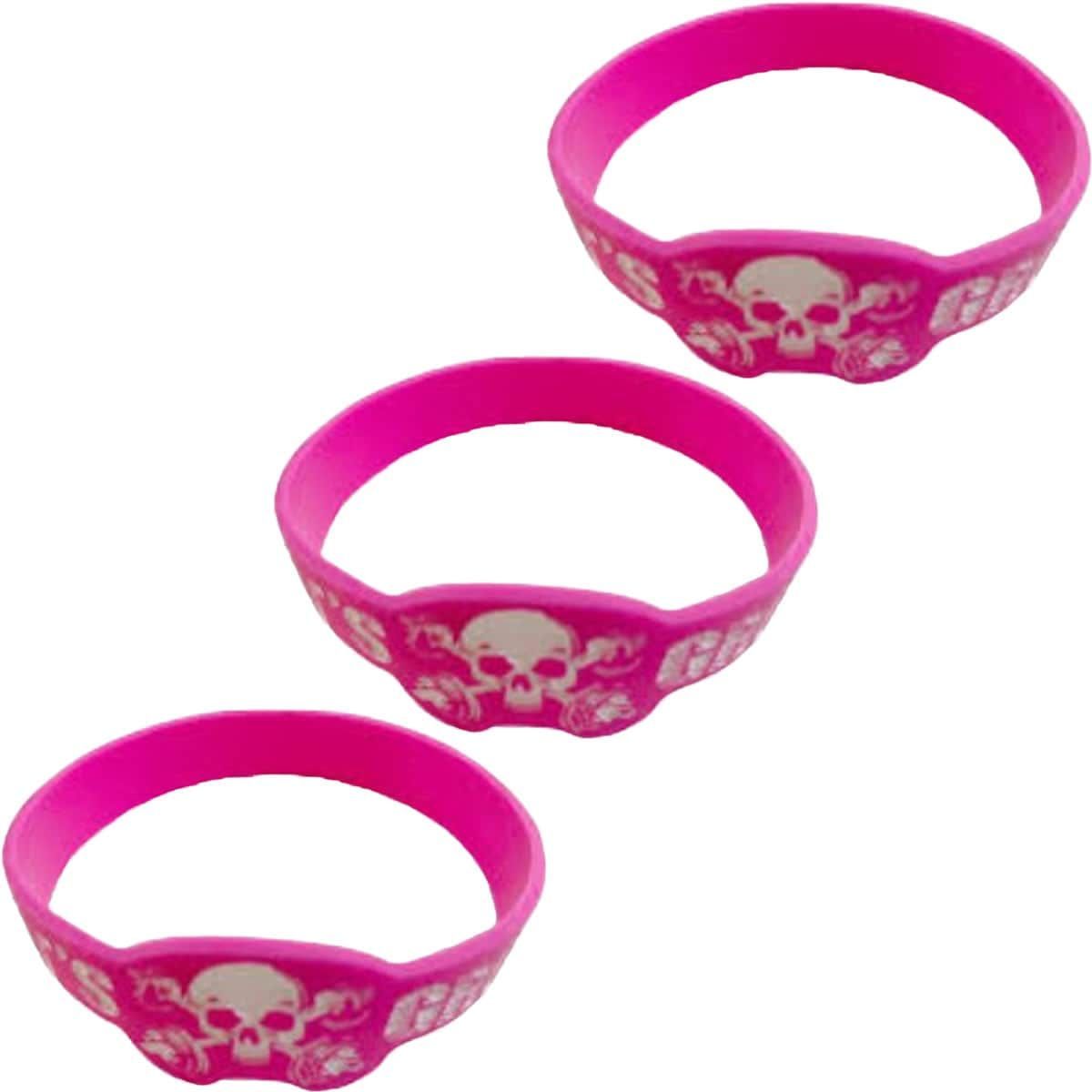 Kit 3X Pulseira - Lets Grow - Rosa - Probiotica
