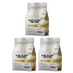 Kit 3X Pure Blend 100% Protein Lacto-free - 907g Refil Baunilha - Atlh�tica Nutrition