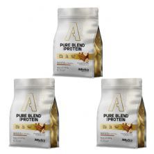 Kit 3X Pure Blend 100% Protein Lacto-free - 907g Refil Creme de Avel� - Atlh�tica Nutrition