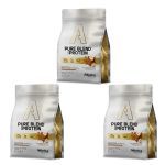 Kit 3X Pure Blend 100% Protein Lacto-free - 907g Refil Creme de Avel� - Atlh�tica Nutrition