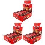Kit 3X Push Bar Protein - 8 Unidades 60g Double Chocolate - IntegralM�dica