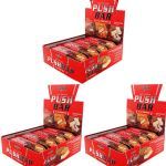 Kit 3X Push Bar Protein - 8 Unidades 60g Peanut Caramel - IntegralM�dica