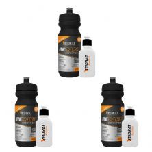 Kit 3X Recarb Energy Gel Squeeze + Mini Squeeze 100 ml - 600g Tangerina - Reidrat