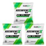 Kit 3X Recovery X 4:1 - 1 Sach� de 65g Chocolate - Sudract Nutrition
