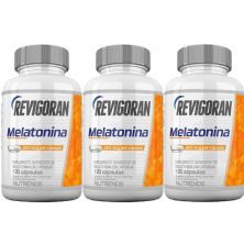 Kit 3X Revigoran Melatonina - 120 C�psulas - Nutrends