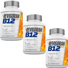 Kit 3X Revigoran Vitamina B12 - 60 C�psulas - Nutrends