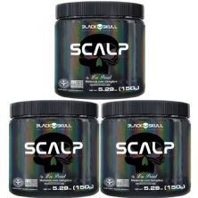 Kit 3X Scalp - 150g Melancia com Gengibre - Black Skull