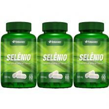 Kit 3X Sel�nio - 60 C�psulas - Herbamed