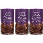 Kit 3X Shake Protein - 450g Chocolate Su��o - Sanavita
