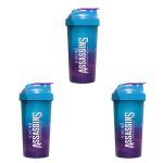 Kit 3X Shakeira Assassins - 600ml - Canibal