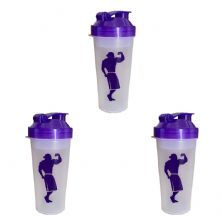 Kit 3X Shakeira Big Twister - 600 ml Roxo - Canibal Inc
