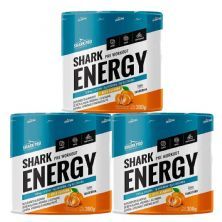 Kit 3X Shark Energy - 300g Tangerina - Shark Pro