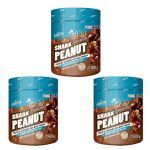 Kit 3X Shark Peanut Zero Lactose - 600g Chocolate ao Leite - Shark Pro