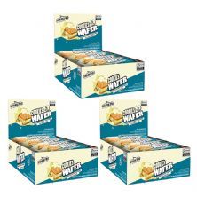 Kit 3X Shark Wafer - 12 Barras 25g Cookies - Shark Pro