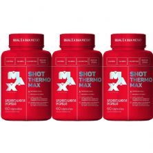 Kit 3X Shot Thermo Max - 60 C�psulas - Max Titanium