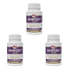 Kit 3X Simfort Plus - 60 C�psulas - Vitafor