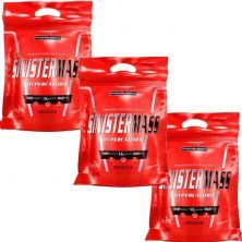Kit 3X Sinister Mass - 3000g Chocolate - IntegralM�dica