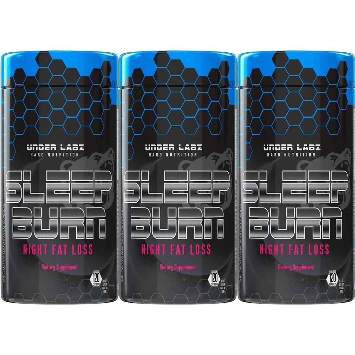 Kit 3X Sleep Burn 120 C�psulas - Under Labz