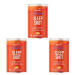 Kit 3X Sleep Shot Melatonina - 150g Camomila e Maracuj� - Bigens