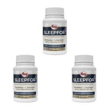 Kit 3X Sleepfor - 30 C�spulas - Vitafor