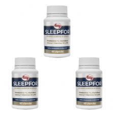 Kit 3X Sleepfor - 60 C�spulas - Vitafor