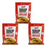 Kit 3X Soup Protein - Sach� 40g Carne - New Millen