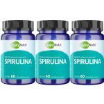 Kit 3X Spirulina - 60 C�psulas - QualyNutri