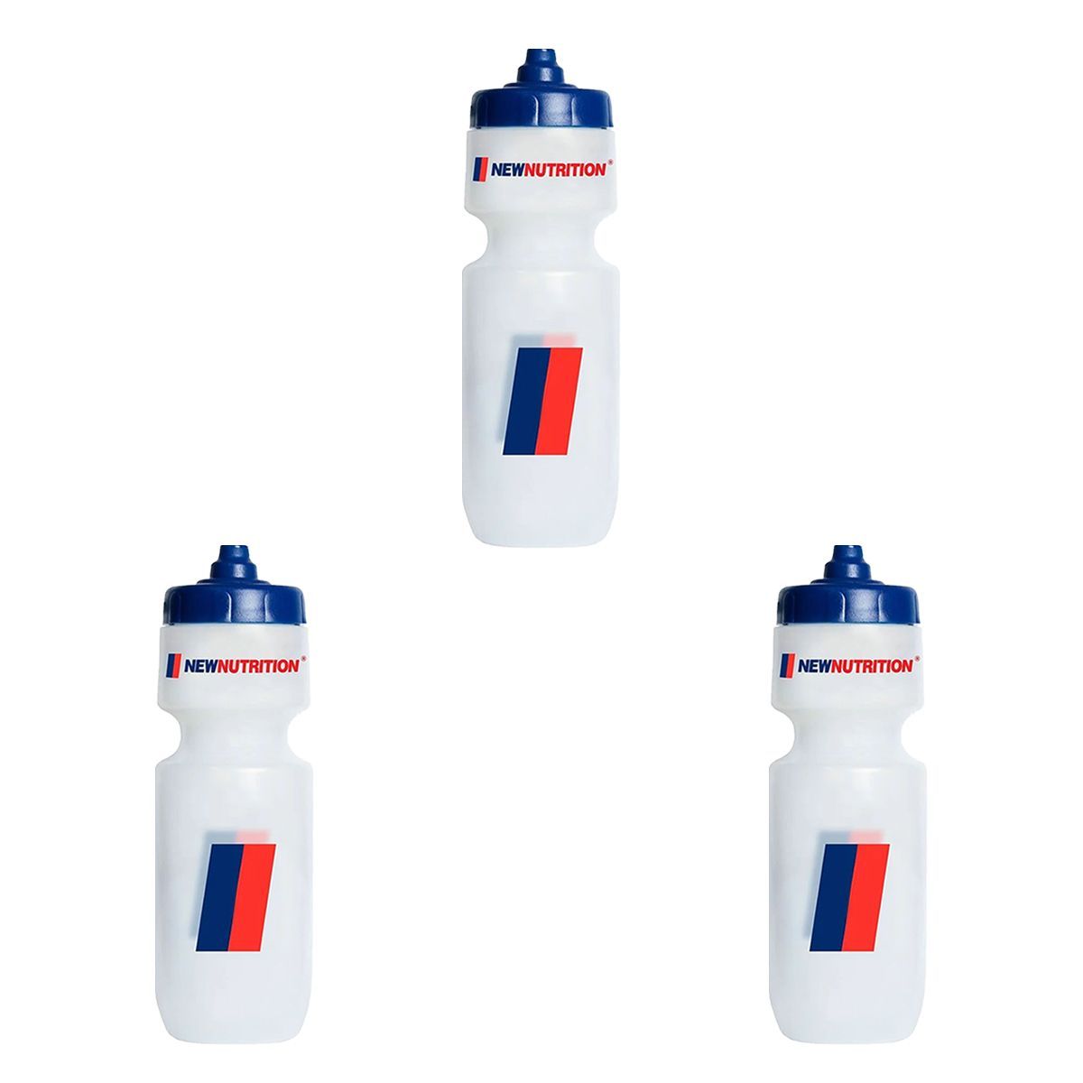 Kit 3X Squeeze  - 700ml Tampa Azul - NewNutrition