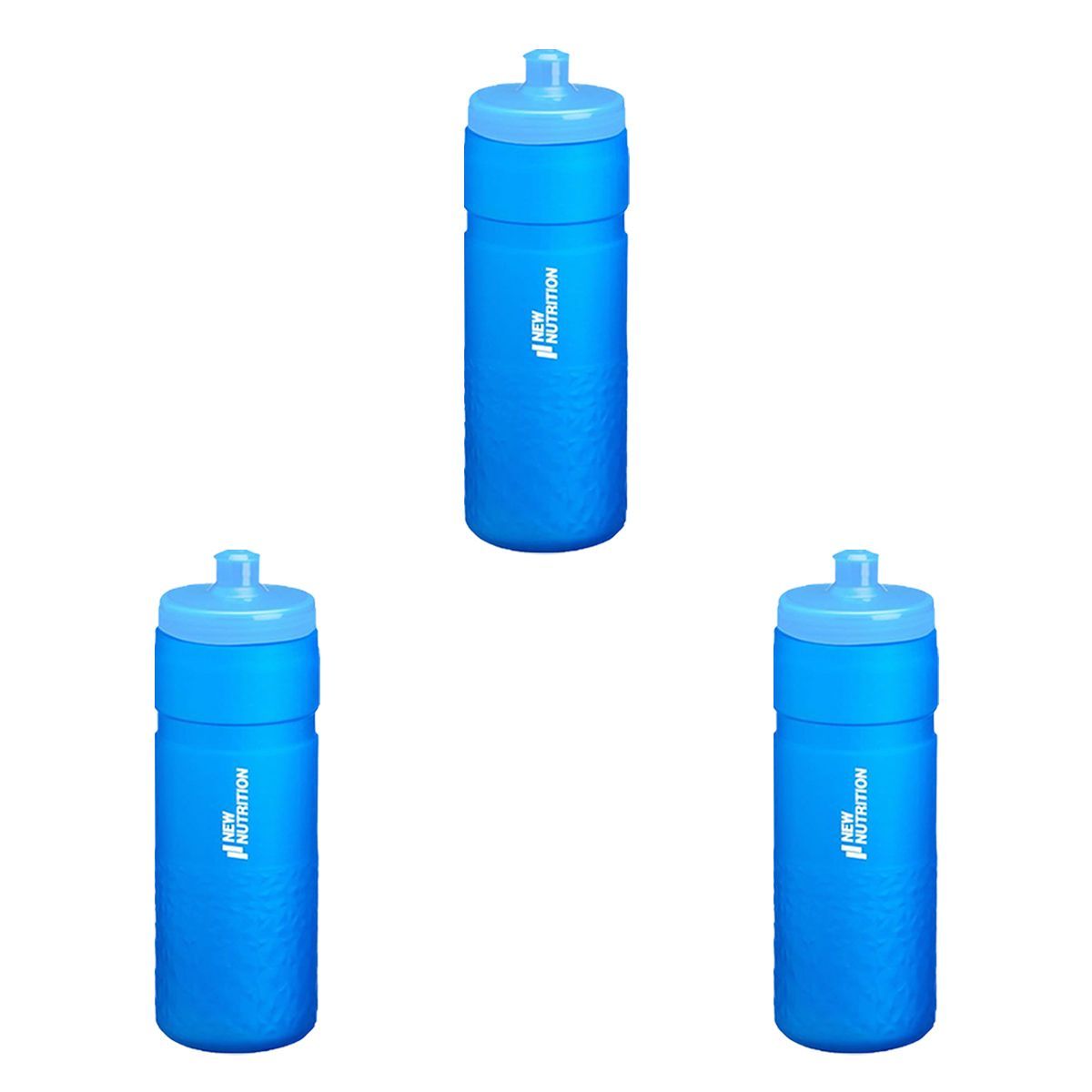 Kit 3X Squeeze Termica - 500ml Azul - Newnutrition