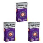 Kit 3X STD Melatonina 210mcg - 30 C�psulas - Katigu�