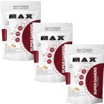 Kit 3X Super Gainers Anticatabolic  - 3.000g Vitamina de Frutas - Max Titanium