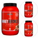 Kit 3x Super Whey Reforce - Chocolate 907g - Integralm�dica