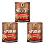 Kit 3X Supercaf� - 220g Chocolate Sui�o - Desinch�