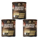 Kit 3X SuperCoffee - 220g Chocolate L�ngua de Gato - Caffeine Army