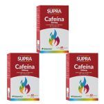 Kit 3X Supra Cafeina - 200mg 60 C�psulas - Herbamed