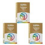 Kit 3X Supra Col�geno Tipo II - 60 C�psulas - Herbamed