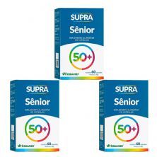 Kit 3X Supra S�nior Polivitam�nico - 60 C�psulas - Herbamed