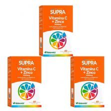 Kit 3X Supra Vitamina C + Zinco - 60 C�psulas - Herbamed